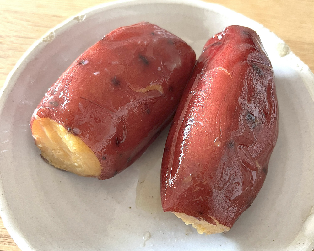 スプーンで食べる焼き芋